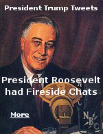 Unlike President Trump, whose tweets make him the laughing stock of the nation, Roosevelt was a great communicator on radio, and the fireside chats kept him in high public regard throughout his presidency.